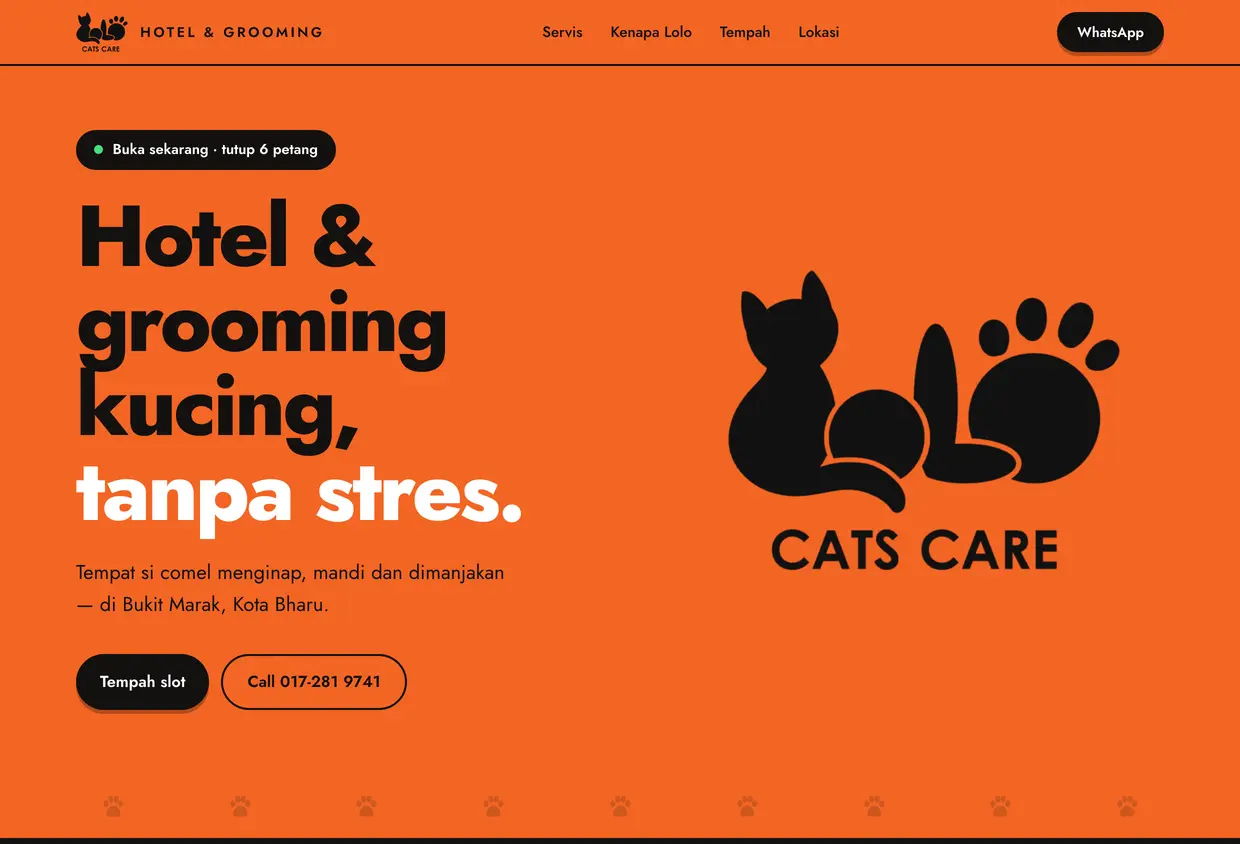 Lolo Cats Care — Cat hotel & grooming