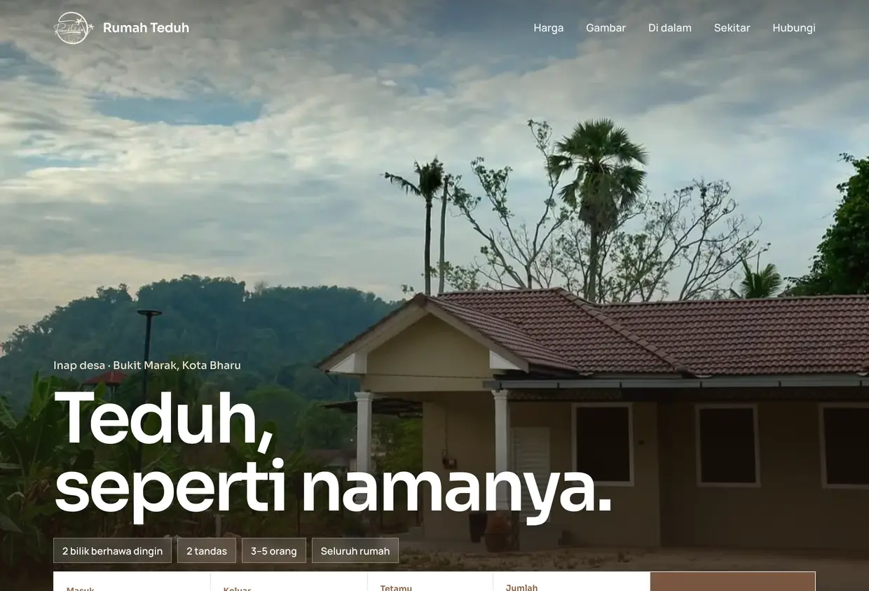 Rumah Teduh — Homestay